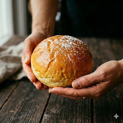 Fresh burger buns