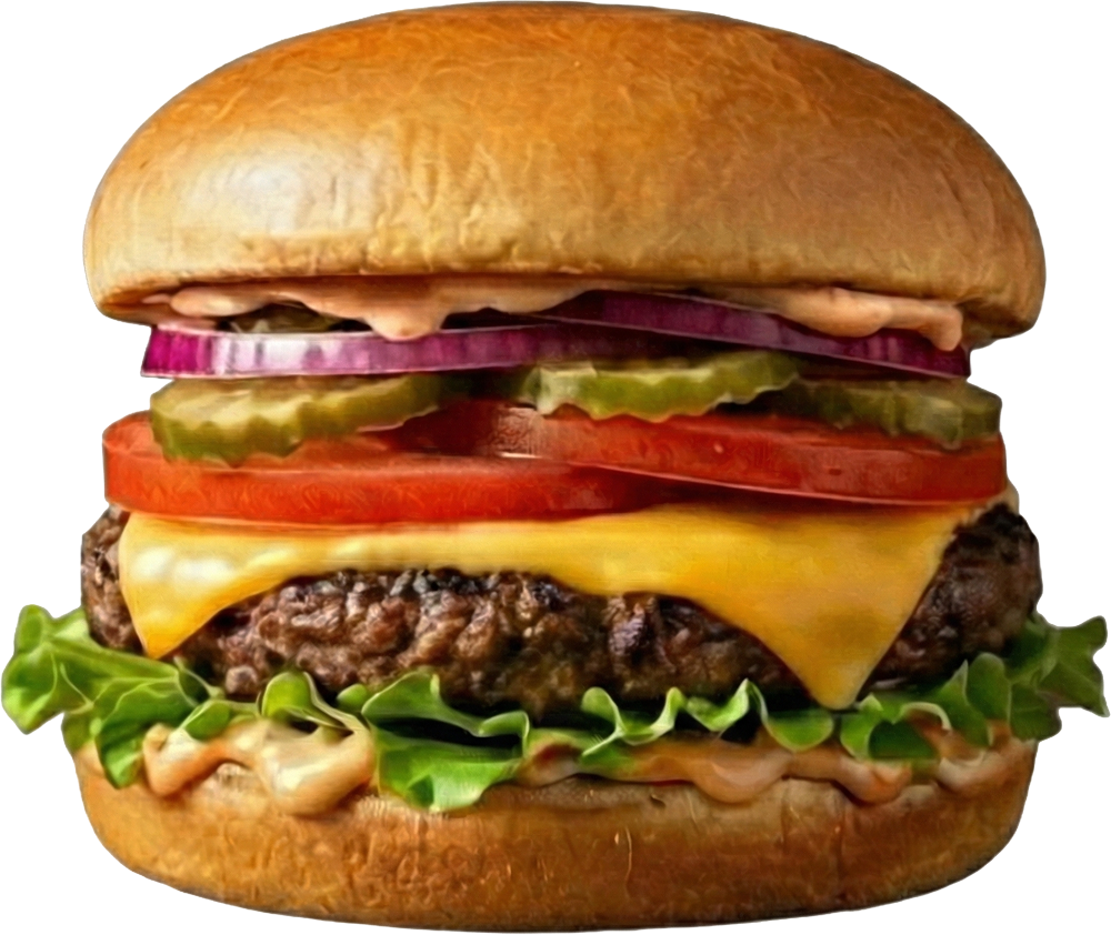 Burger Love hero burger